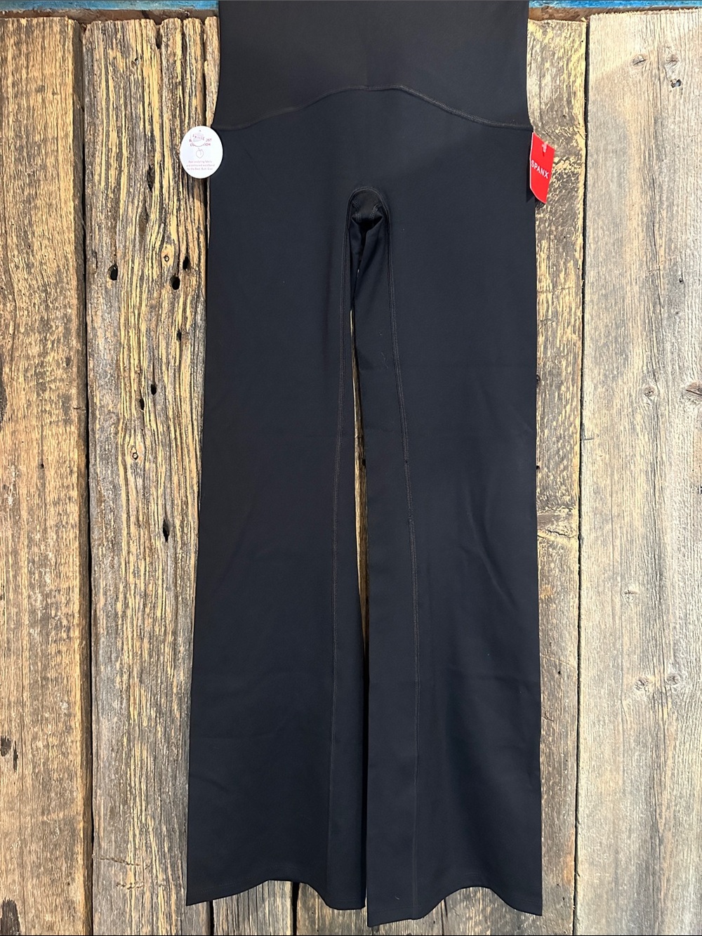 SPANX Booty Boost Skinny Flare Leggings | Medium Petite | NWT | Black